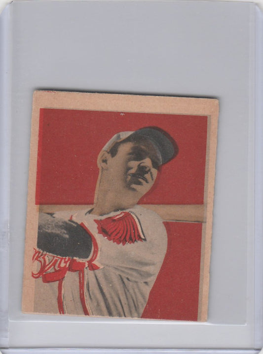 Vintage 1949 Bowman #72 Tommy Holmes Boston Braves card in EXMT condition