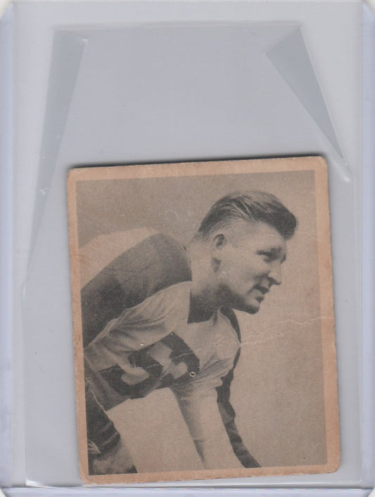 Vintage photograph of Alex Wojcechowicez in Philadelphia Eagles football uniform