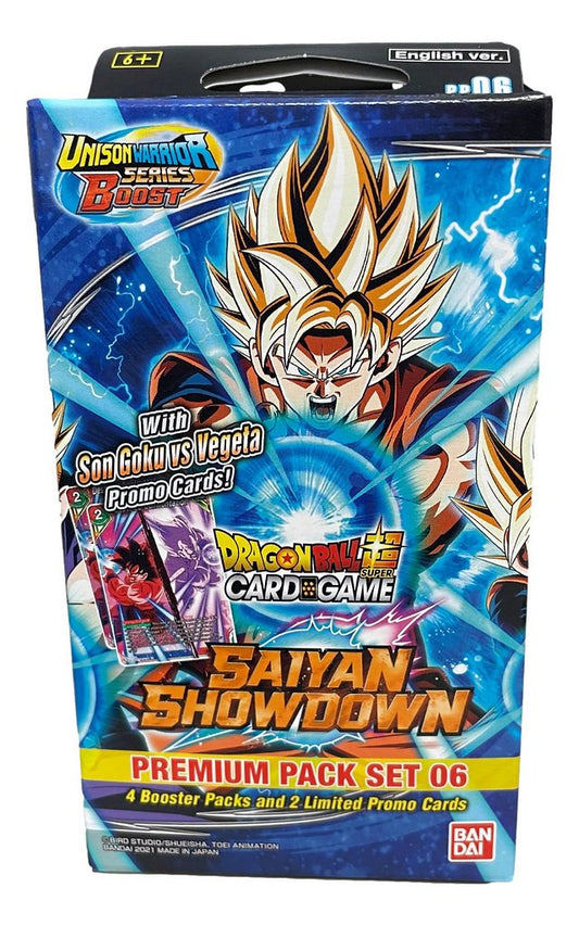 Dragon Ball Saiyan Showdown Premium Pack Set 06