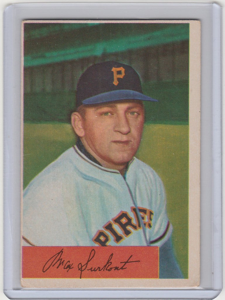 Baseball card of Gil McDouglad in Pittsburgh Pirates uniform for trading cards collection