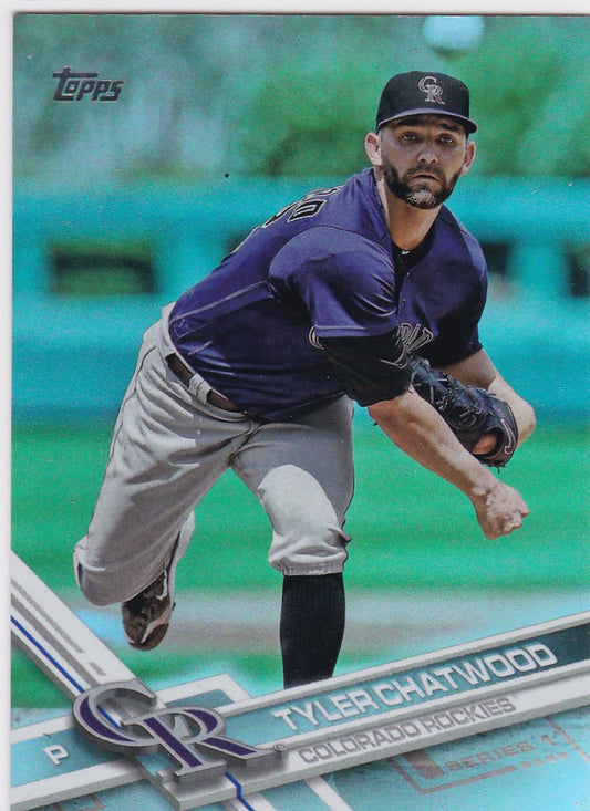 2017 Topps Rainbow Foil #311 Tyler Chatwood Colorado Rockies