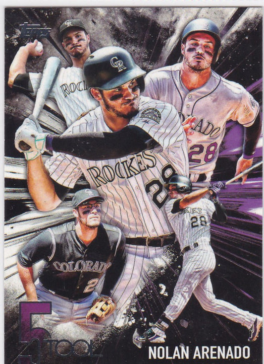 2017 Topps 5 Tool #5T-17 Nolan Arenado Colorado Rockies