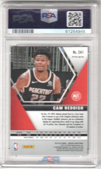 CAM REDDISH 2019-20 Panini Mosaic #241 Red Green Choice RC Rookie PSA 10