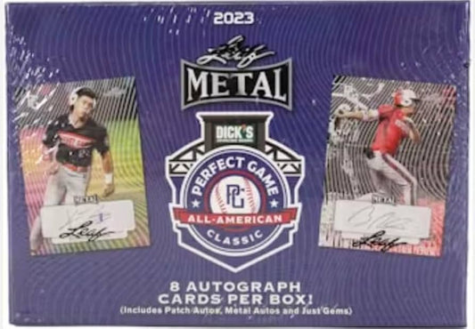 2023 Leaf Perfect Game All-American Classic Baseball Hobby Box - Baseball Cards