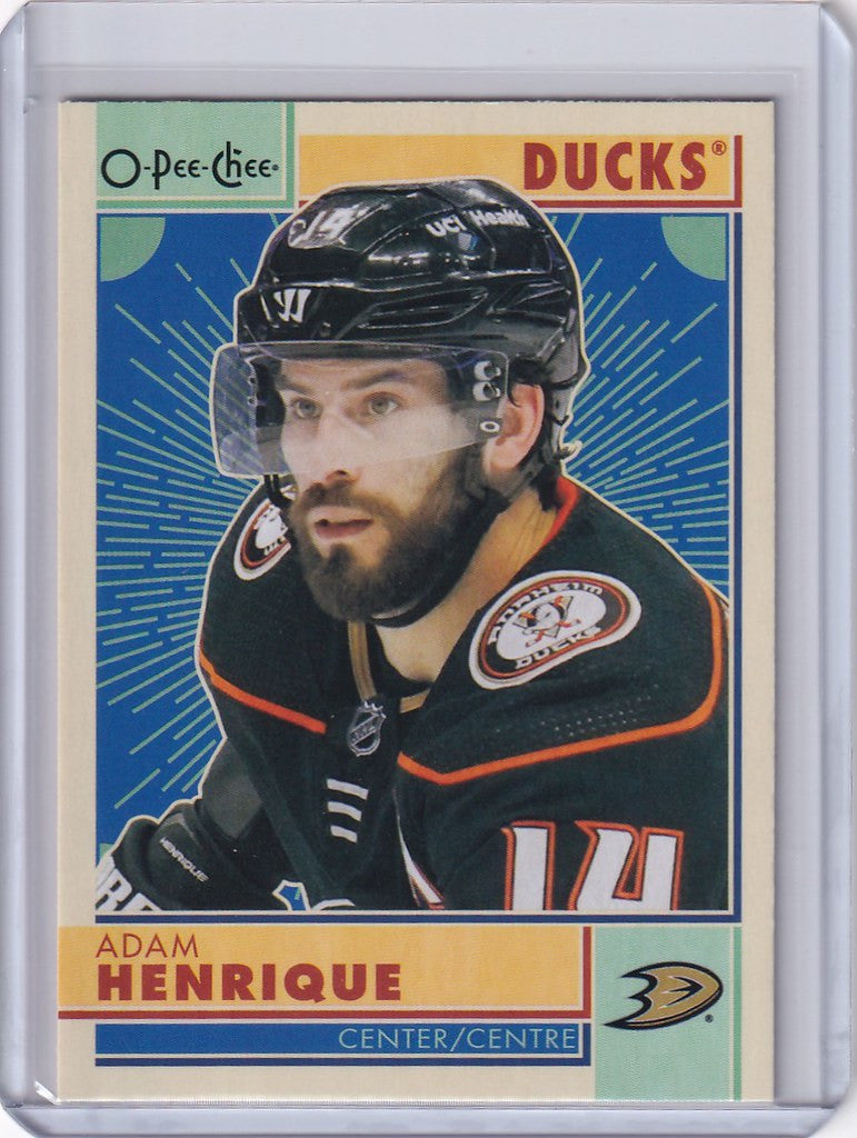 2022-23 OPC Hockey Retro #306 Adam Henrique - Anaheim Ducks