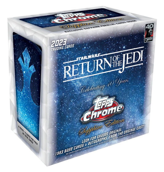 2023 Topps Star Wars Chrome Sapphire Edition Box