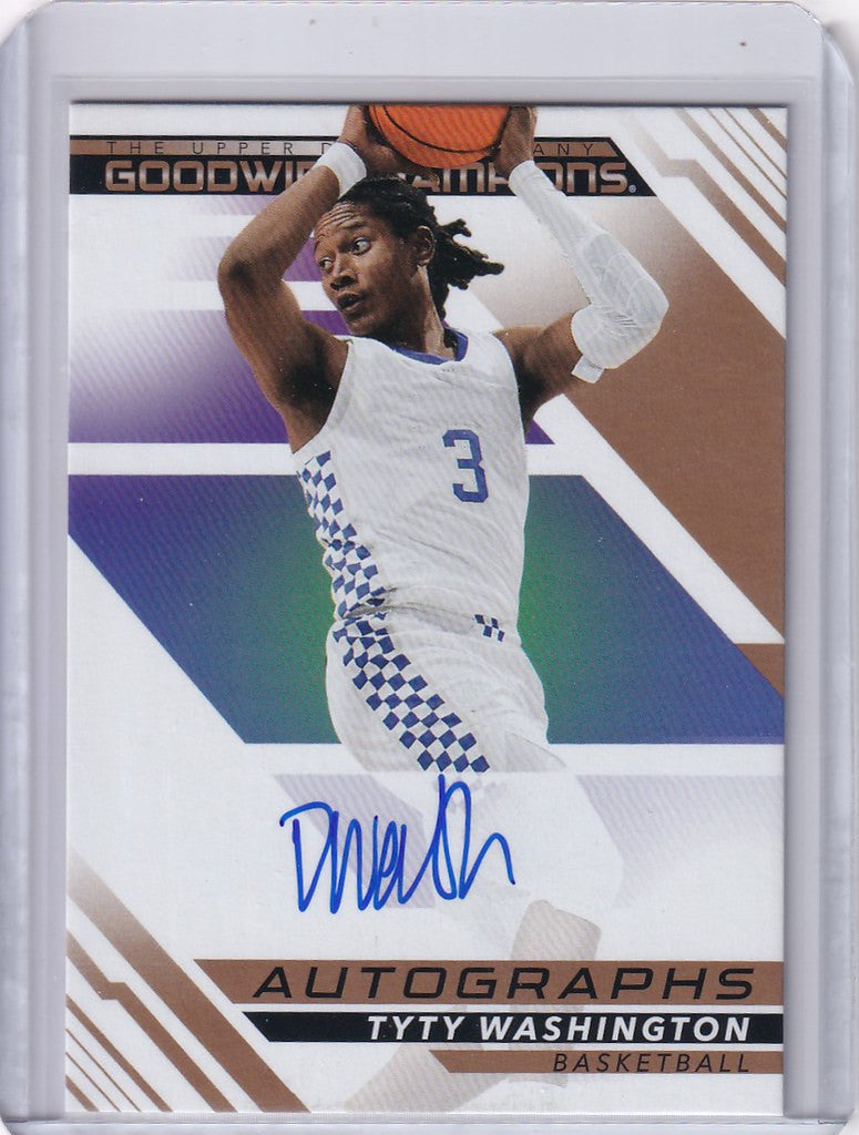 2022 Upper Deck Goodwin Auto A-TW Ty Ty Washington - Basketball