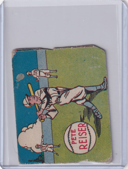 1943 R302-01 M.P. & Co Pete Reiser Brooklyn Dodgers