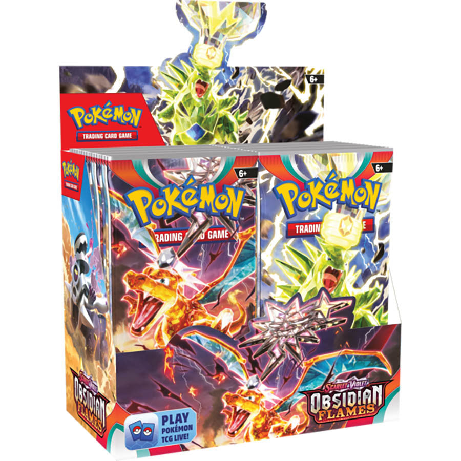 POKEMON TCG:SCARLET AND VIOLET: OBSIDIAN FLAMES: BOOSTER BOX