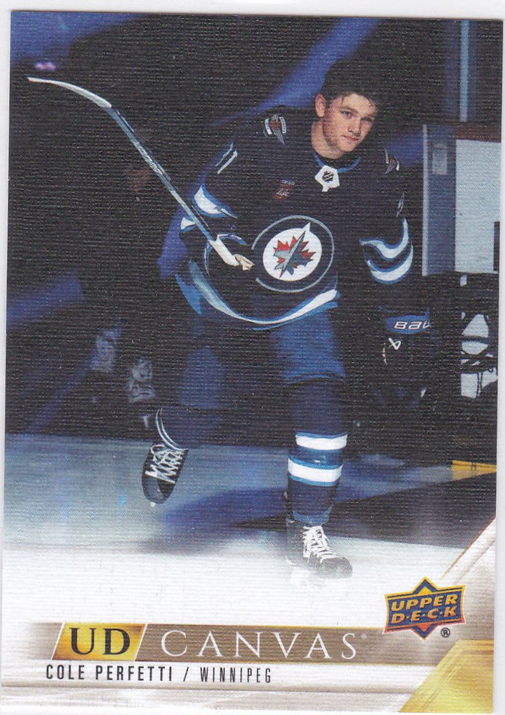 2022-23 Upper Deck #C356 Coel Perfetti Canvas Winnipeg Jets