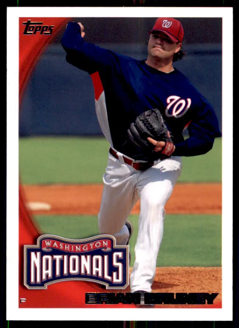 2010 Topps Brian Bruney Washington Nationals #343