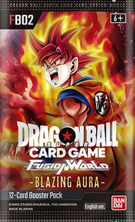 Dragon Ball Super Card Game Fusion World: Blazing Aura [FB02] - Booster Pack