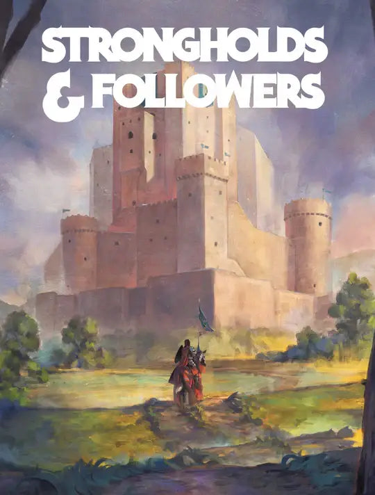 Medieval stone castle with towers for 5th Edition Roleplaying Strongholds & Followers