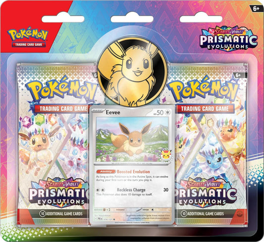 Scarlet & Violet: Prismatic Evolutions 2-Pack Blister (Eevee)