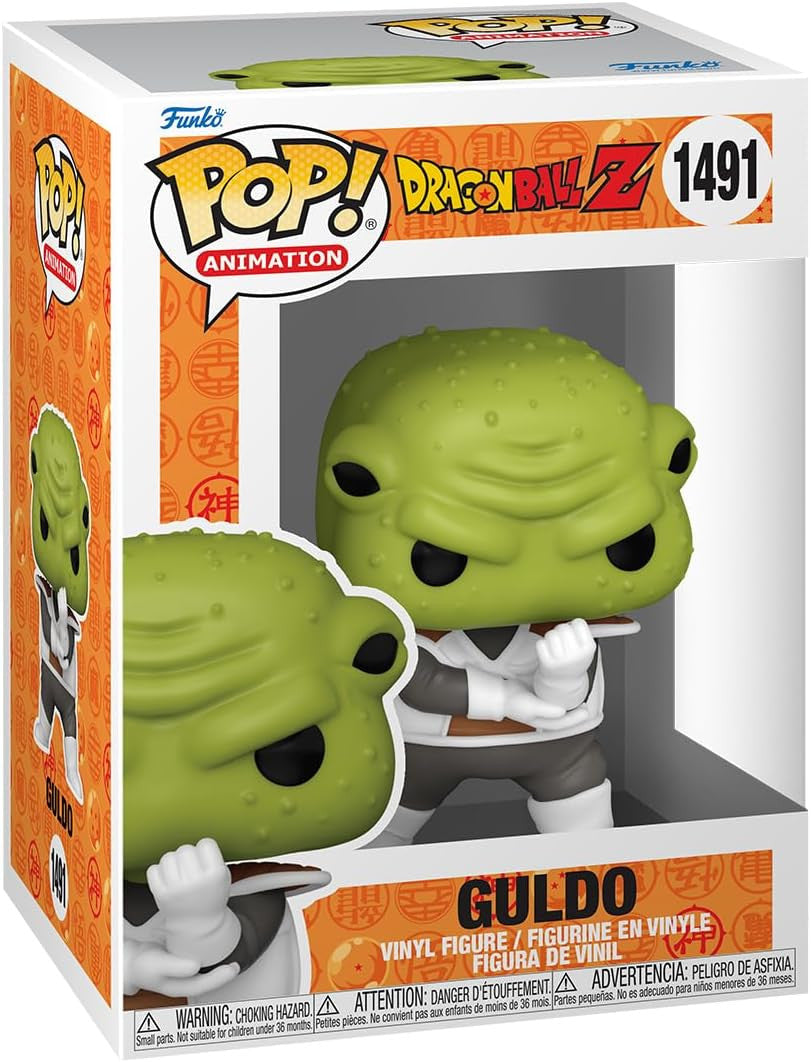 Funko Pop Animation Dragon Ball Z Guldo #1491 vinyl figure in packaging