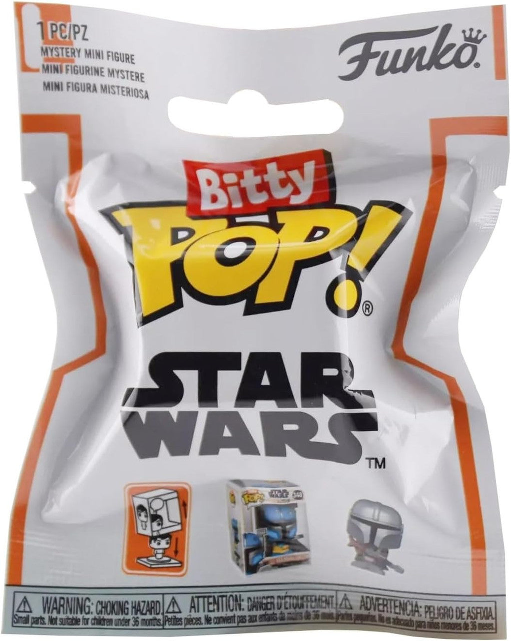 Funko Bitty Pop Star Wars collectible figure in a mystery blind bag