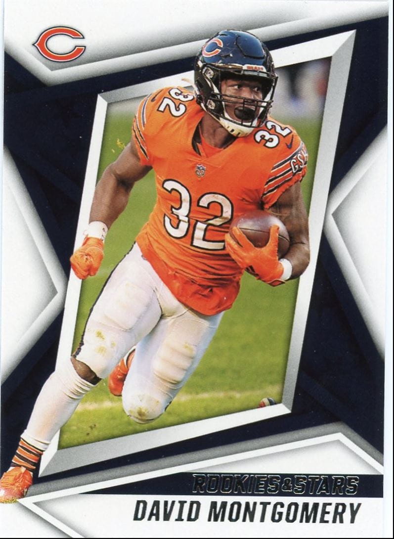 2021 Panini Rookies & Stars David Montgomery Chicago Bears #53