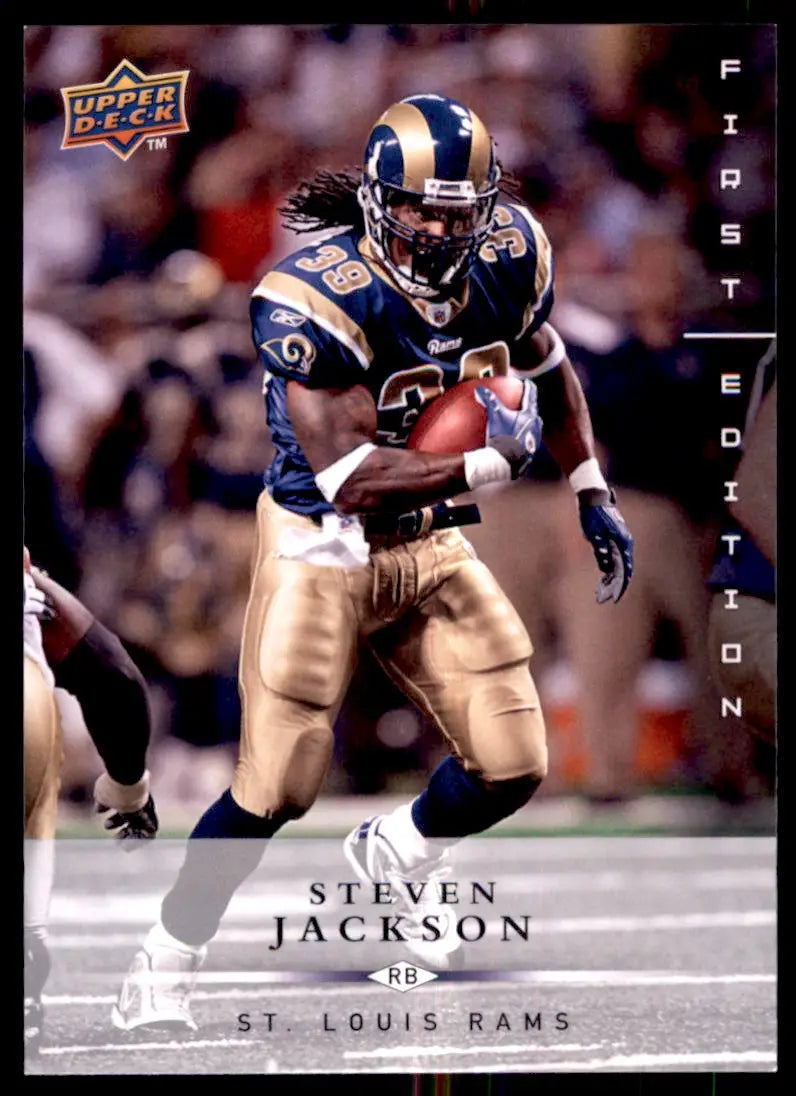 2008 Upper Deck First Edition Steven Jackson St. Louis Rams #132