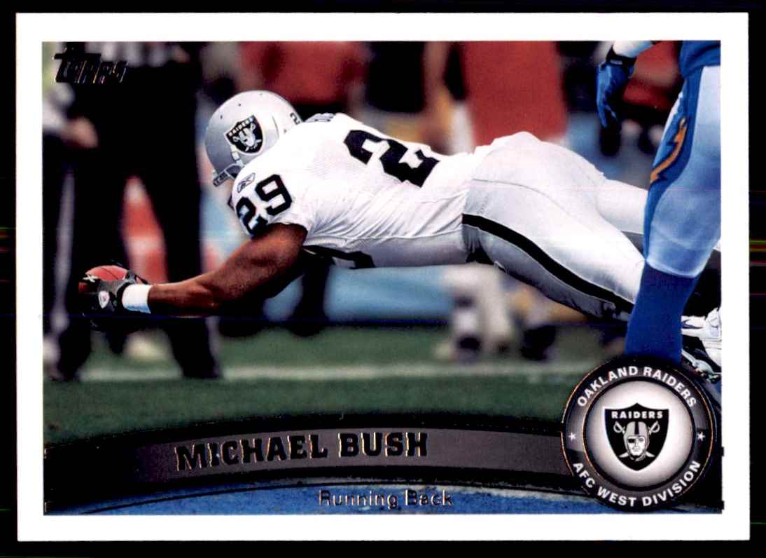 2011 Topps Michael Bush Oakland Raiders #147