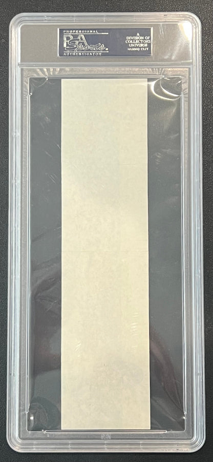 Clear plastic PSA/DNA holder for WES UNSLEDD 1969-70 Topps Rulers #22 from Columbia Hobby