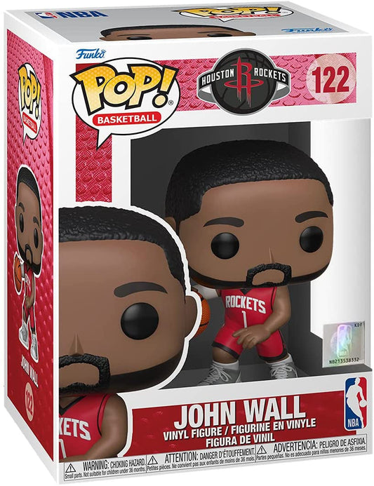 Funko Pop NBA John Wall Houston Rockets vinyl figure for collectors and trading cards fans