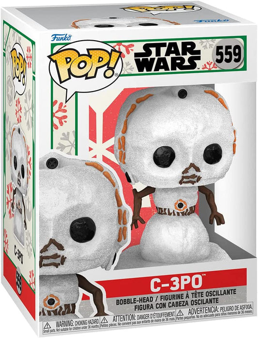 Funko POP! Star Wars Holiday Collection C-3PO Snowman #559