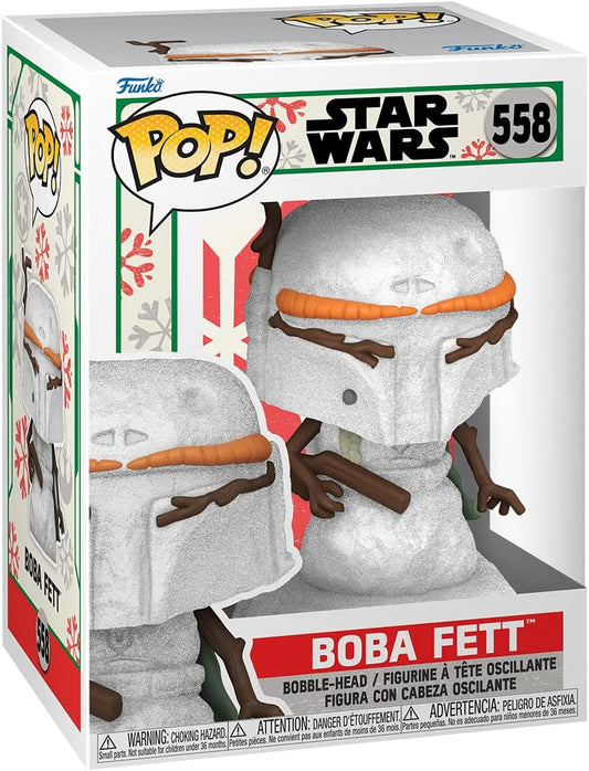 Funko POP! Star Wars Holiday Collection Boba Fett Snowman #558