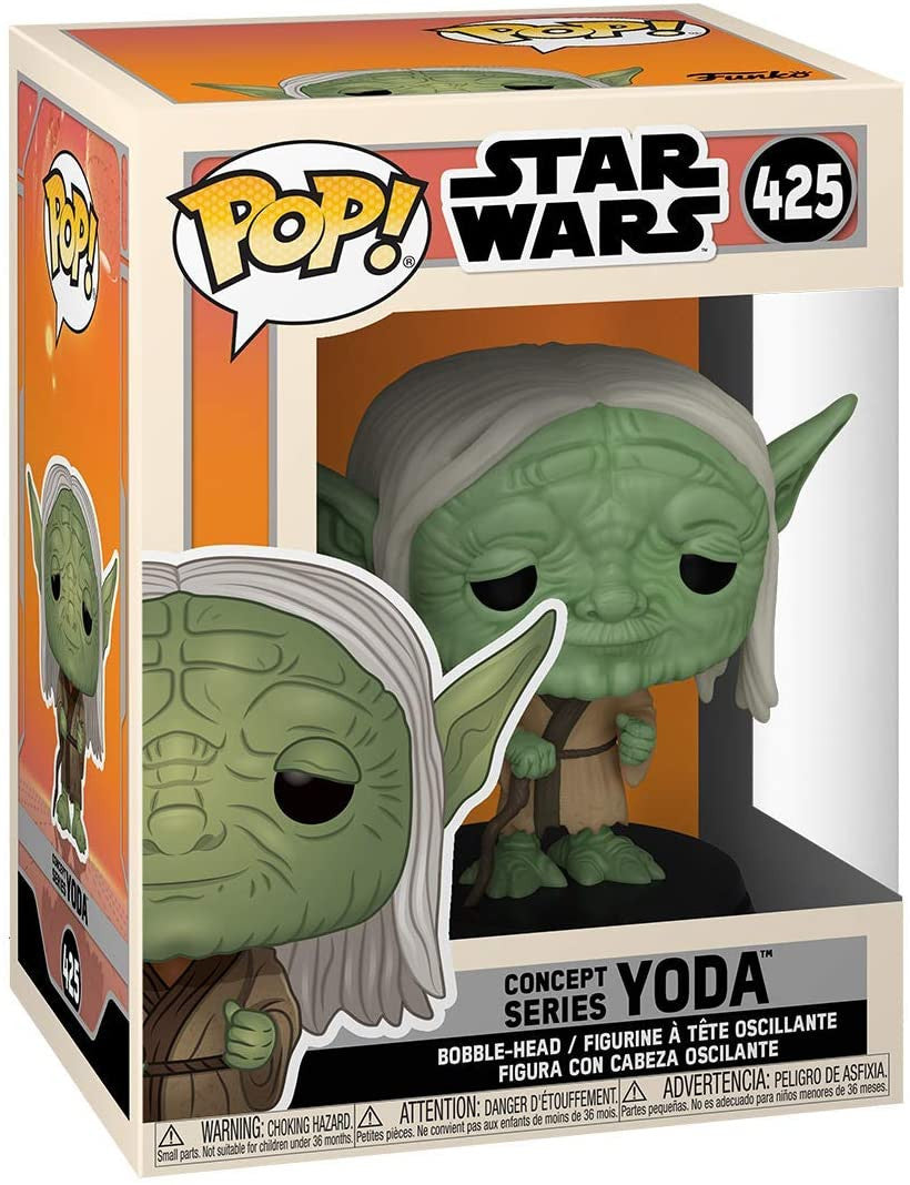 Funko Pop Star Wars Concept Series Yoda #425 figurine in original packaging