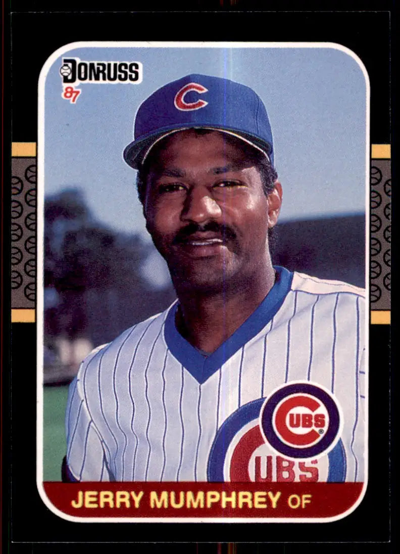 1987 Donruss Jerry Mumphrey Chicago Cubs #324