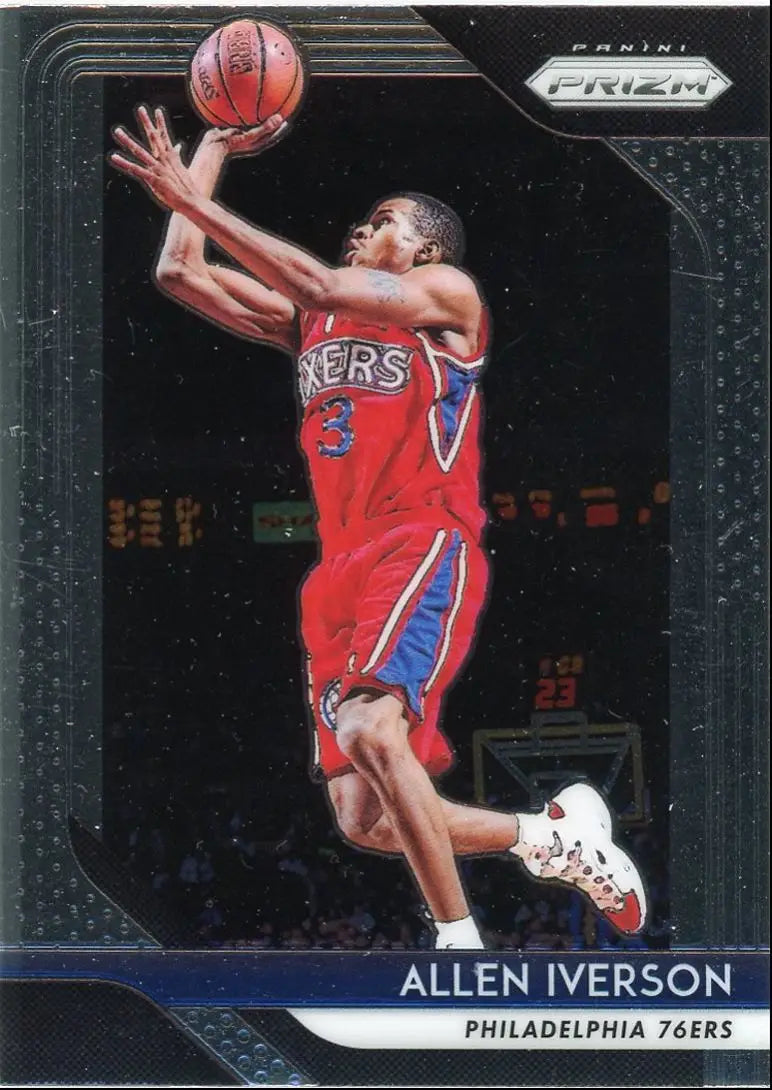 2018-19 Panini Prizm Allen Iverson Philadelphia 76ers #45