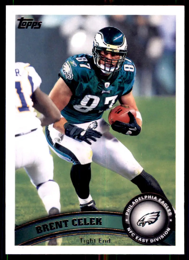 2011 Topps Brent Celek Philadelphia Eagles #32