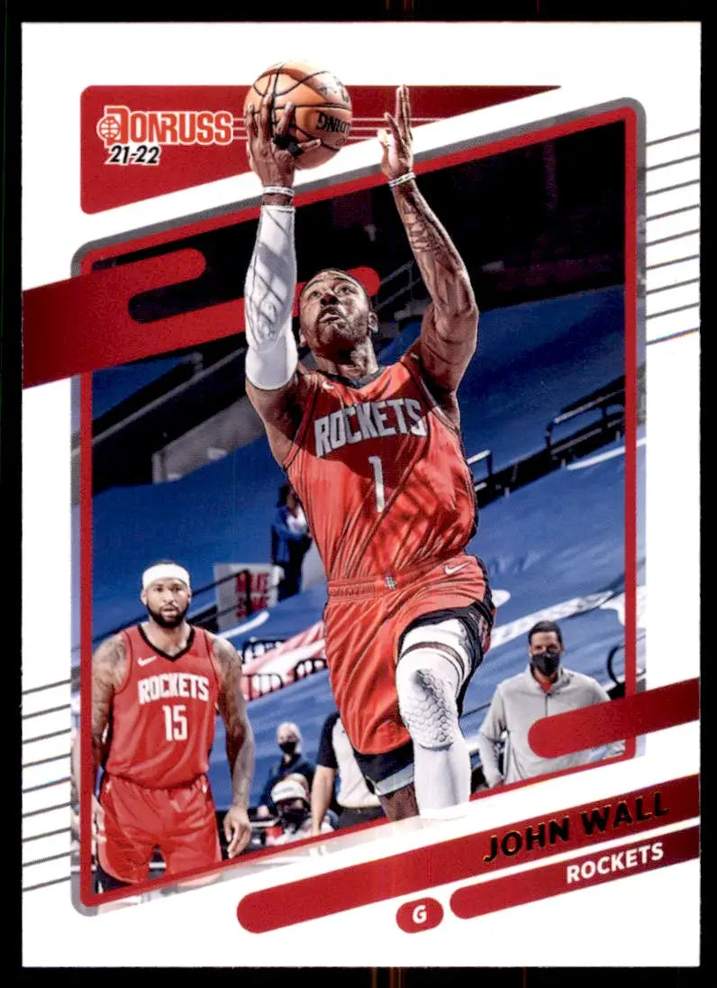 2021-22 Panini Donruss John Wall Houston Rockets #142