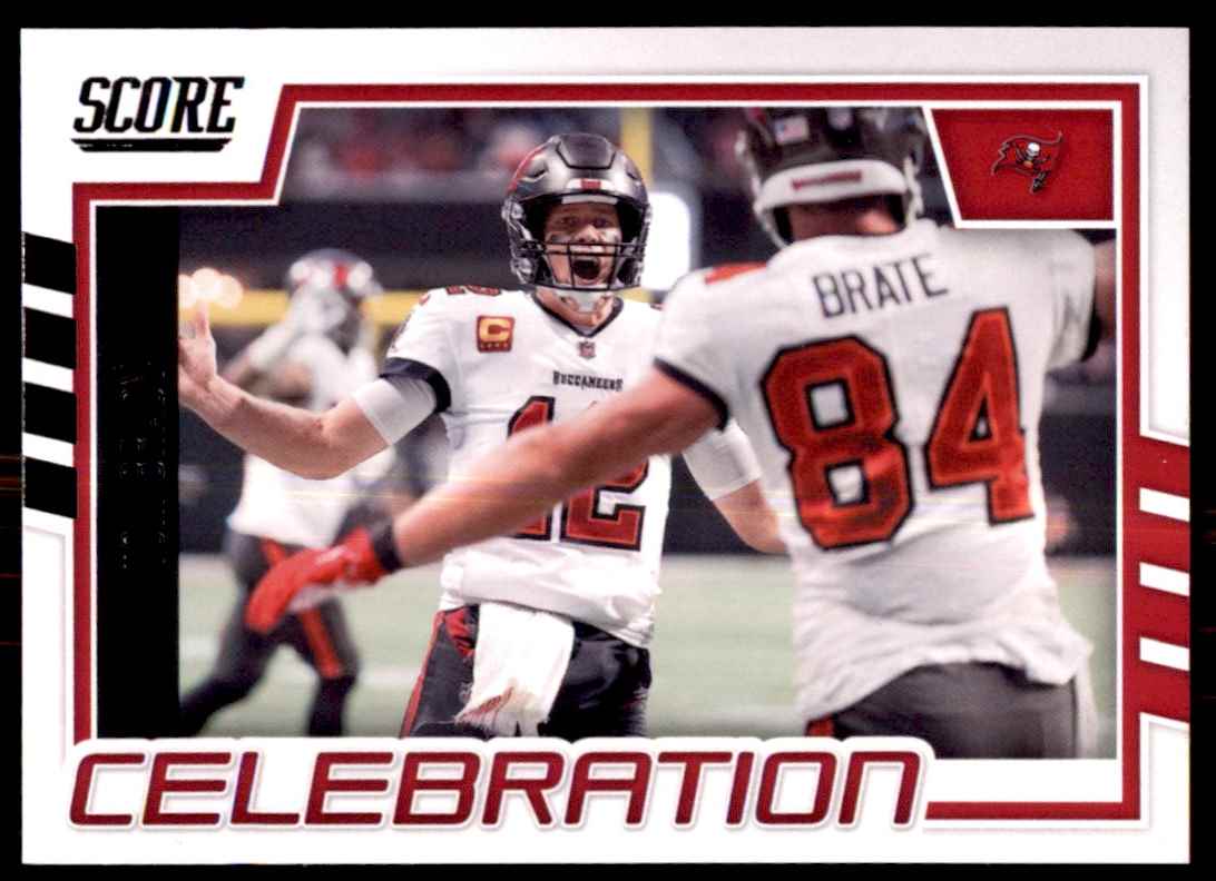 2022 Score Celebration Tom Brady Tampa Bay Buccaneers #C-TB