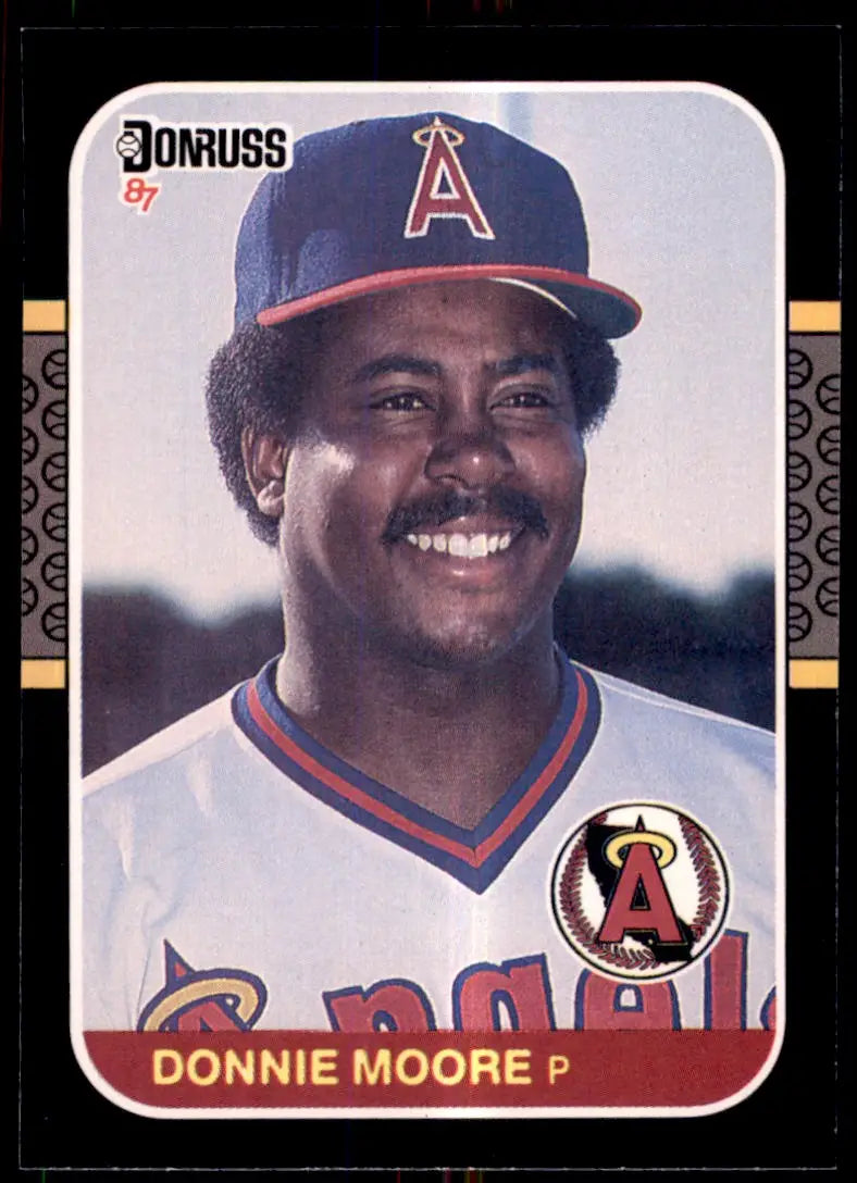 1987 Donruss Donnie Moore California Angels #110