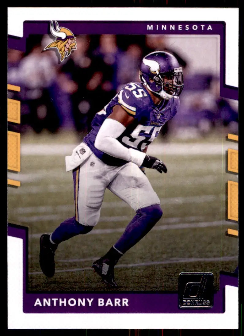 2017 Donruss Anthony Barr Minnesota Vikings #186