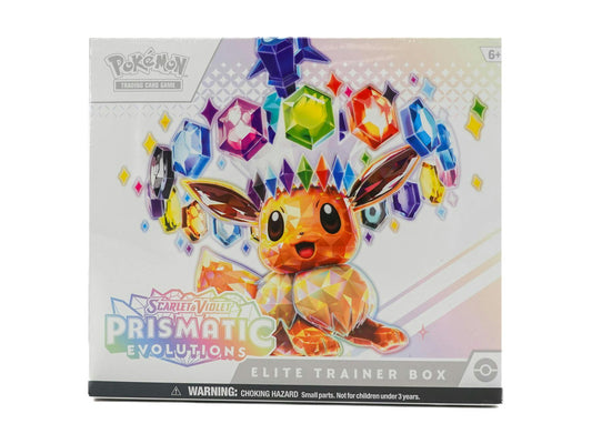 Pokemon Scarlet & Violet: Prismatic Evolutions Elite Trainer Box