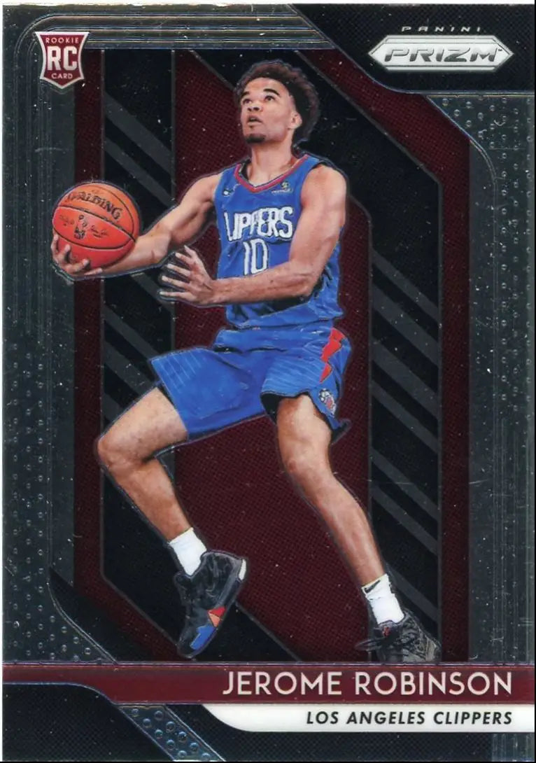 2018-19 Panini Prizm Jerome Robinson Rookie Los Angeles Clippers #194