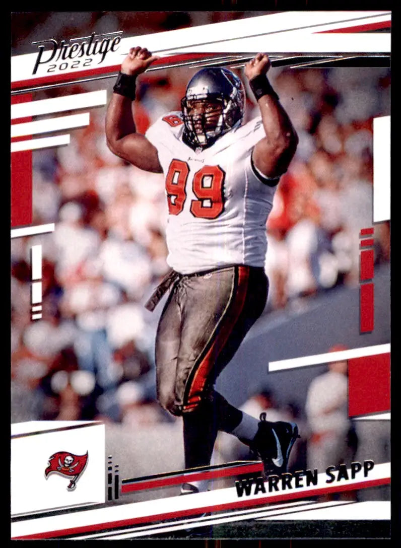 2022 Panini Prestige Warren Sapp Tampa Bay Buccaneers #282