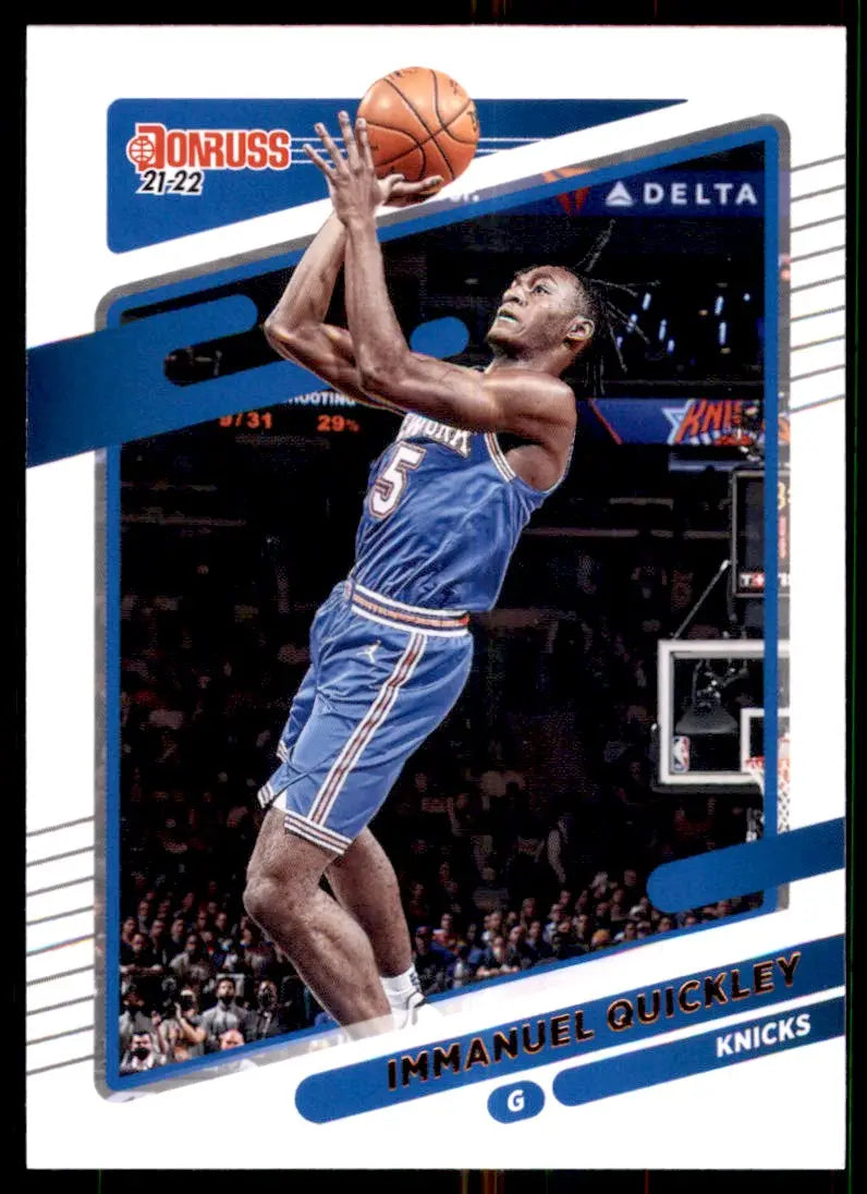 2021-22 Panini Donruss Immanuel Quickley New York Knicks #6