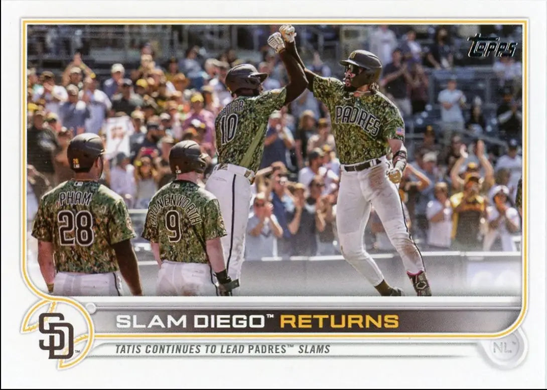 2022 Topps Slam Diego Returns San Diego Padres #125