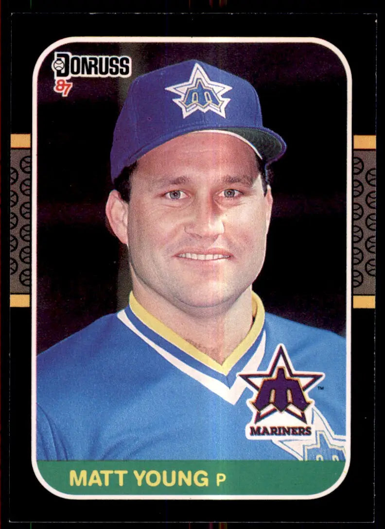 1987 Donruss Matt Young Seattle Mariners #193