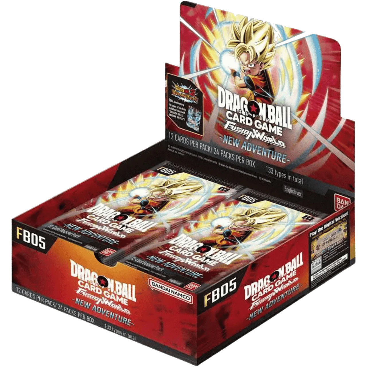 Dragon Ball Super Card Game - Fusion World: New Adventure [FB05] - Booster Box