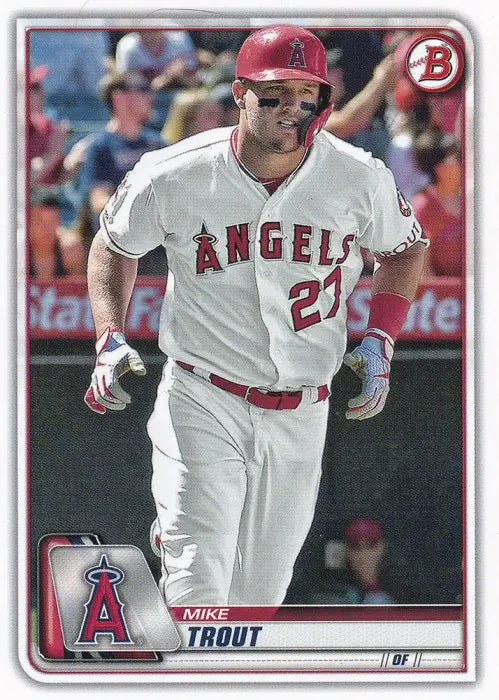 2020 Bowman #1 Mike Trout Los Angeles Angels MLB Baseball NM