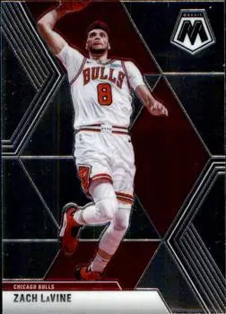 2019-20 Panini Mosaic #87 Zach LaVine Chicago Bulls NBA Basketball Card NM-MT