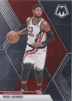 2019-20 Panini Mosaic #108 Paul George Los Angeles Clippers NBA Basketball NM-MT