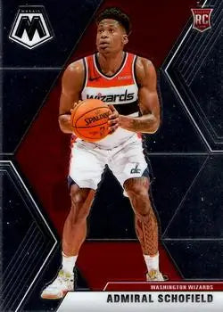 2019-20 Panini Mosaic #202 Admiral Schofield Rookie Washington Wizards NBA NM-MT