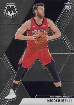 2019-20 Panini Mosaic #216 Nicolo Melli Rookie New Orleans Pelicans NBA NM-MT