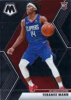 2019-20 Panini Mosaic #246 Terance Mann Rookie Los Angeles Clippers NBA NM-MT