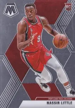 2019-20 Panini Mosaic #247 Nassir Little Rookie Portland Trail Blazers NBA NM-MT