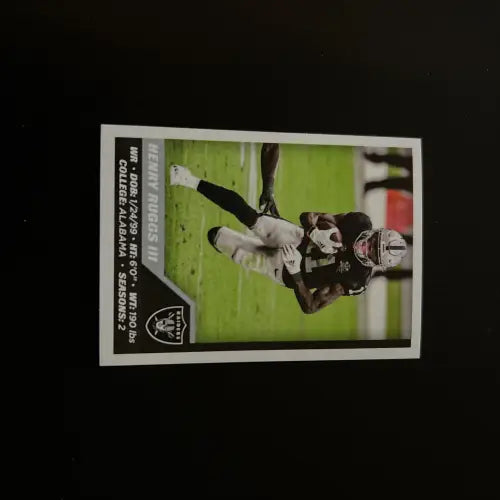 2021 Panini Stickers #270 Henry Ruggs III Las Vegas Raiders NFL Football NM-MT